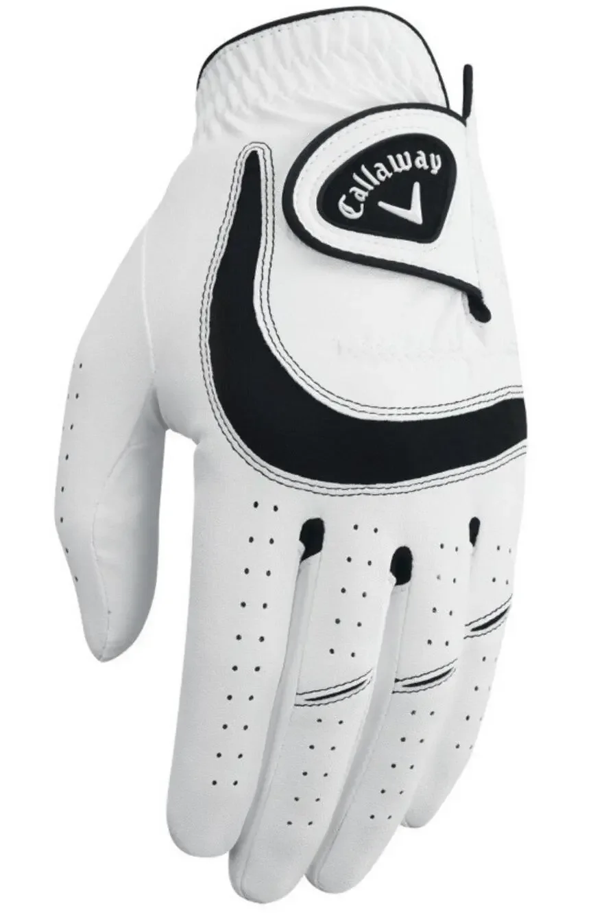Callaway Chev Soft Golf Glove, Left Handed, Hook & Loop Closure, Size XL, NWT